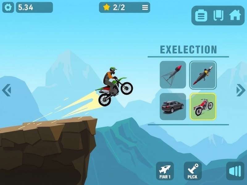Agile Drop Rider Gameplay Screenshot